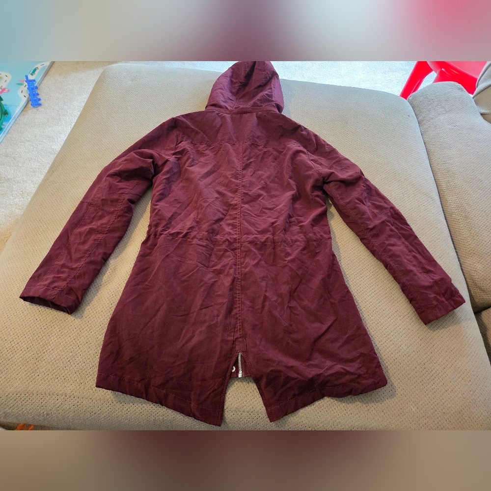 Burgundy Casual Jacket - Picture 6 of 11
